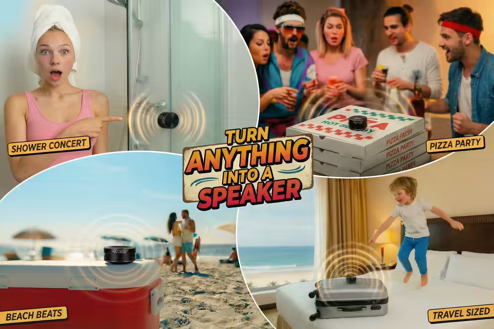 Nexo Magnetic Vibration Speaker